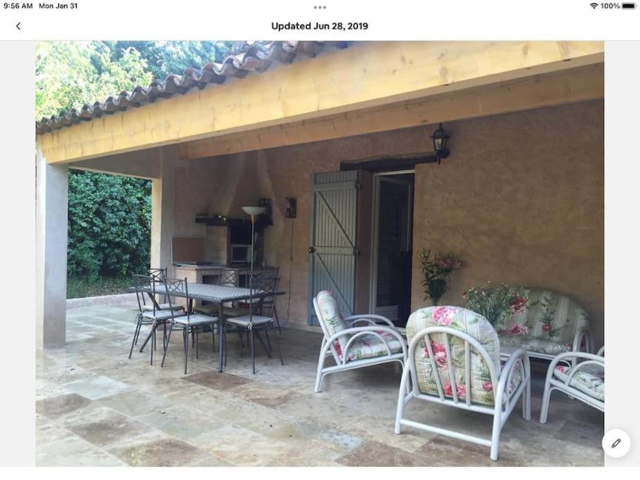 Petit Coin De Paradis En Provence Aups Exteriör bild