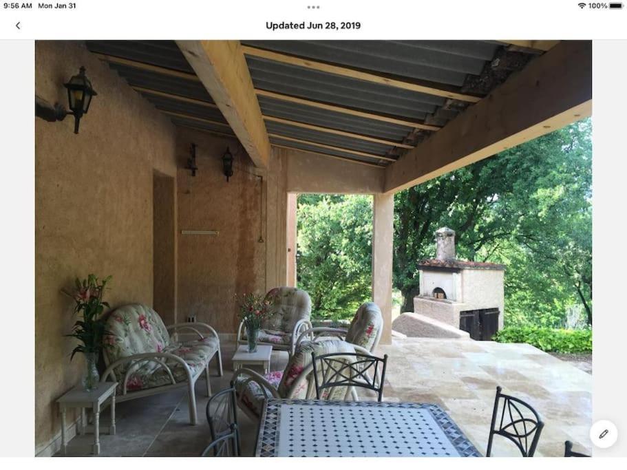 Petit Coin De Paradis En Provence Aups Exteriör bild