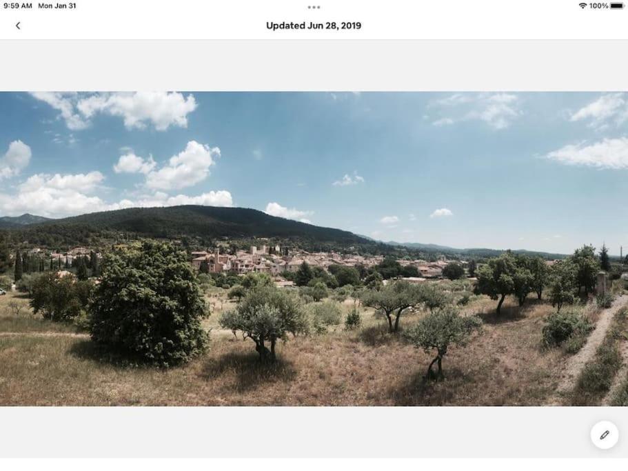 Petit Coin De Paradis En Provence Aups Exteriör bild